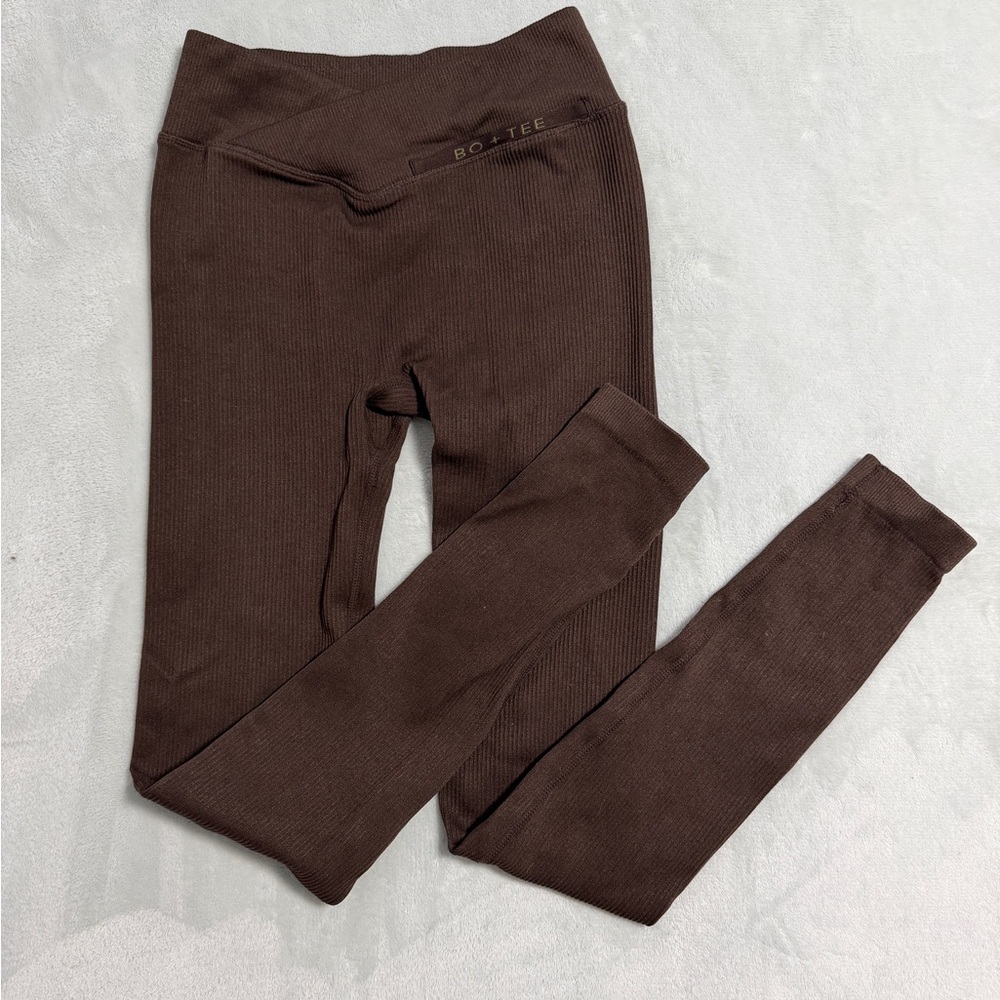 BO+TEE Women's Brown Leggings